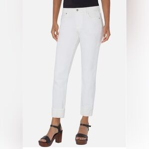 NWT Stitch Fix Liverpool Marley Girlfriend In Bone White‎ Size 10/30